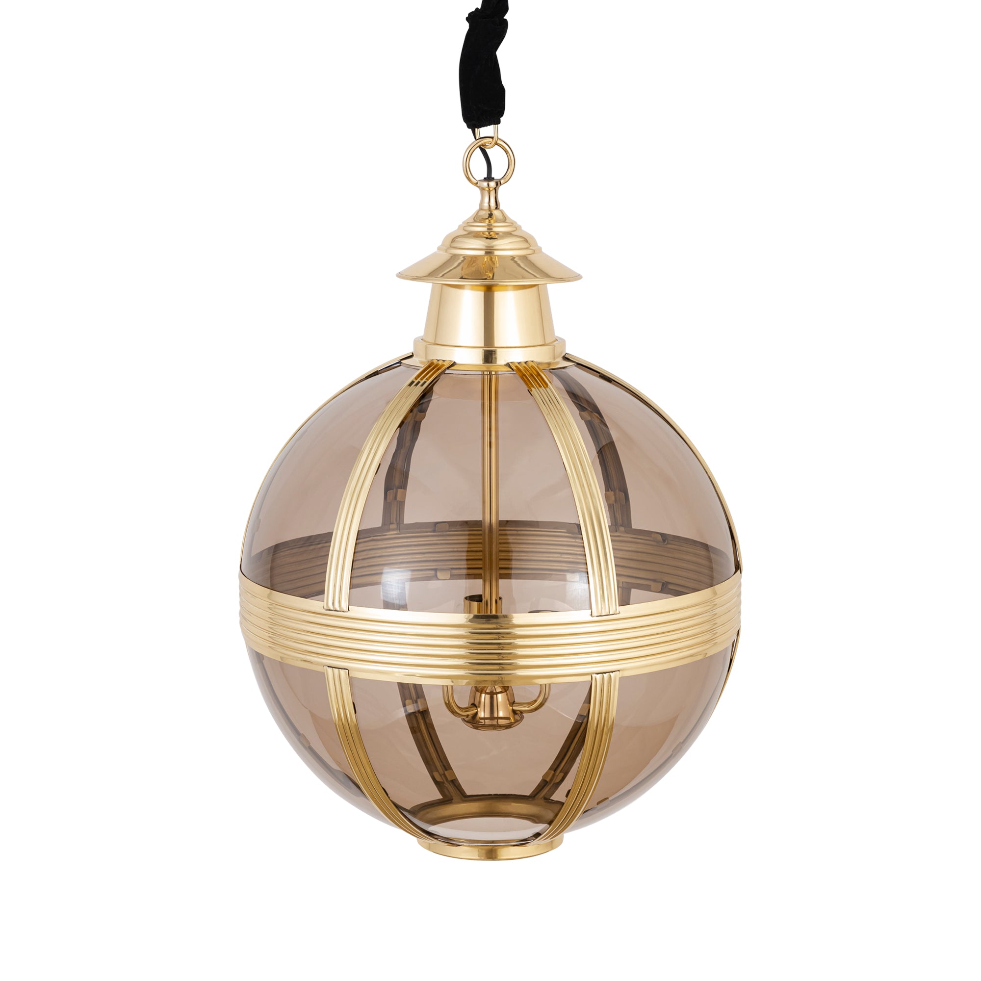 Hanglamp Mikk Medium - Ø56x76 cm - Glas - Messing PTMD