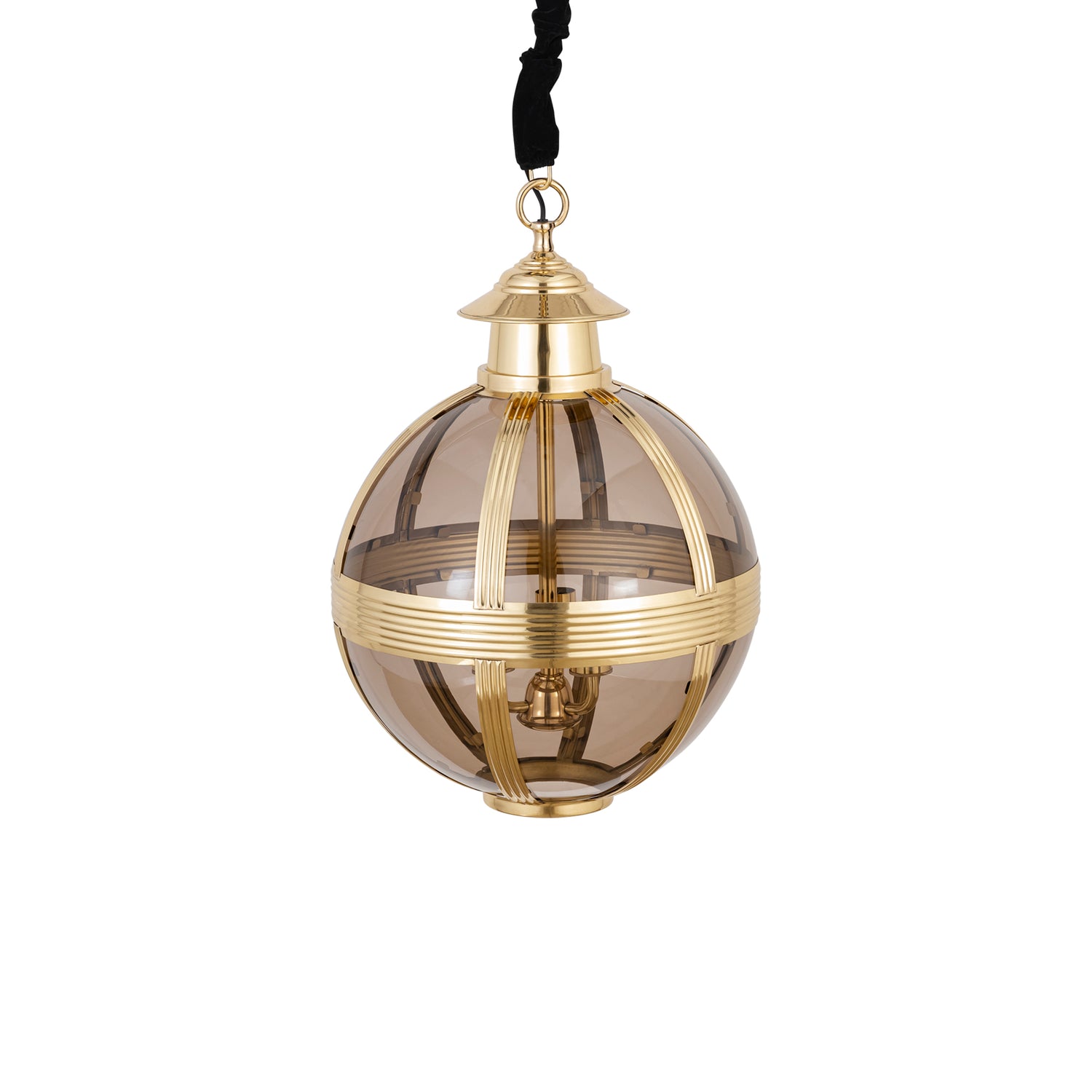 Hanglamp Mikk Small - Ø46x66 cm - Glas - Messing PTMD