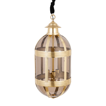 Hanglamp Mikk Large - Ø39x93 cm - Glas - Messing PTMD