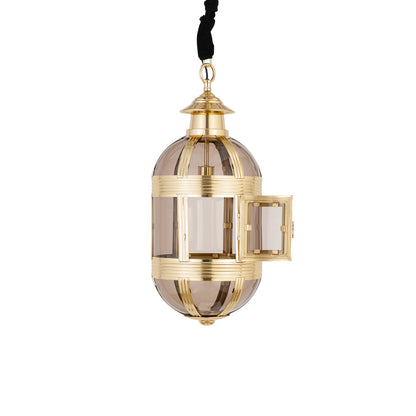 Hanglamp Mikk Small - Ø31x71 cm - Glas - Messing PTMD