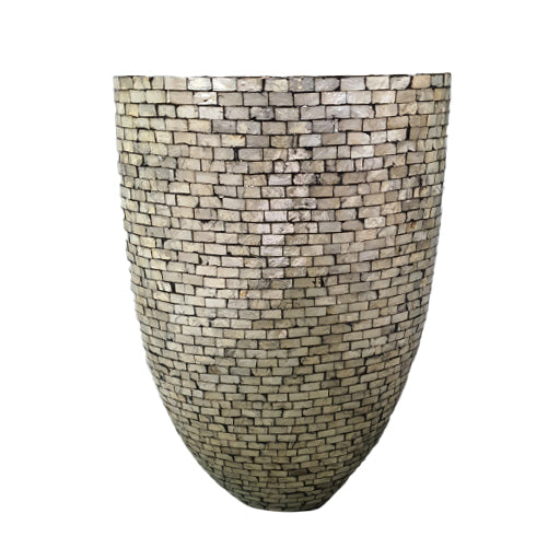 Pot Muller Champagne Ovaal Capiz Schelp Large PTMD