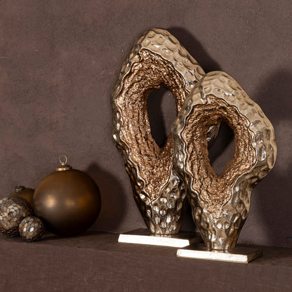 Coolan Gegoten Aluminium Beeld Ovaal L PTMD