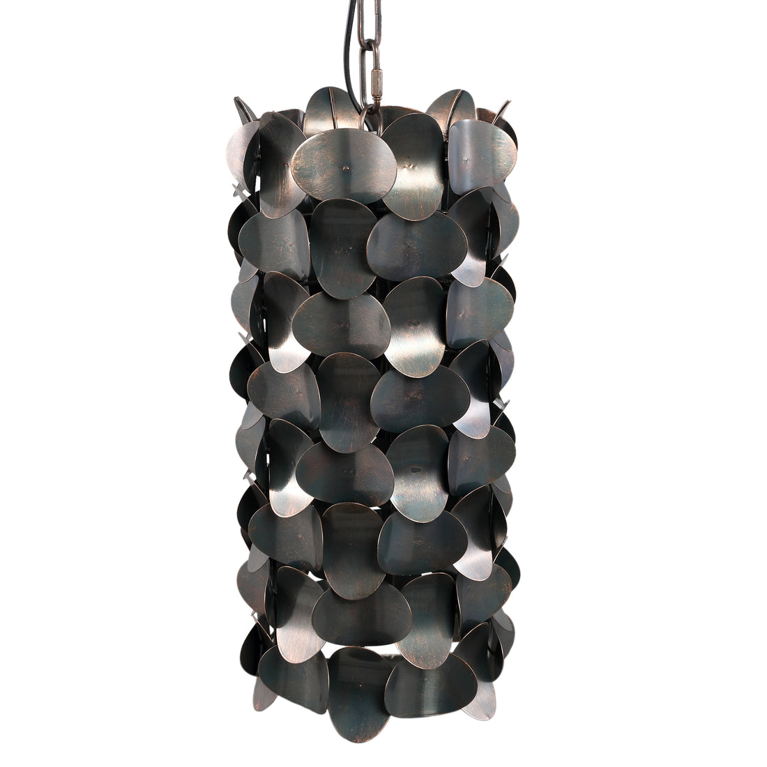 Jaye Black Iron Hanging Lamp Circle Pattern Small PTMD
