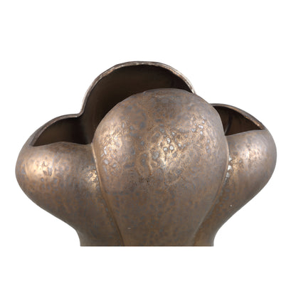Mellie Bronze France Lily Flower Ceramic Vase M 26.x18x29cm PTMD