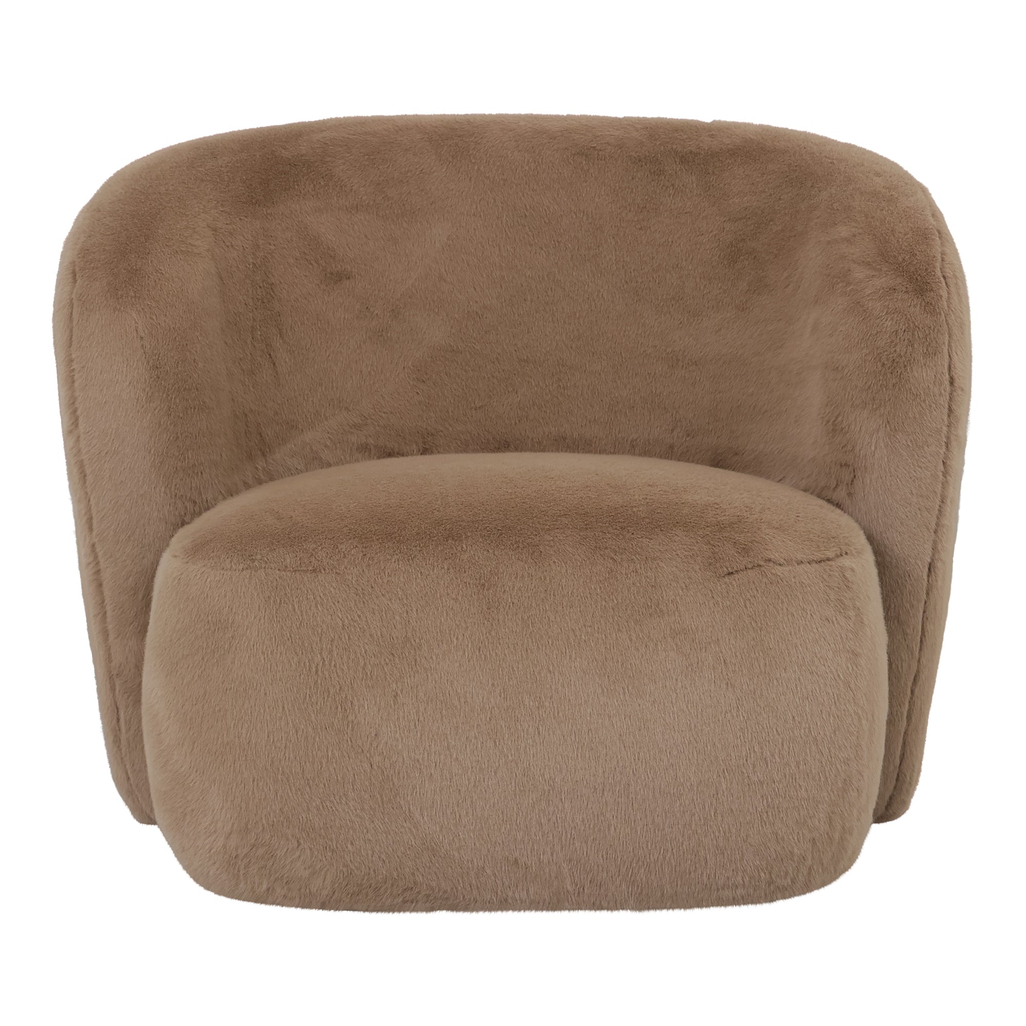 Fautieuil Aphrodite Mocca Fur PTMD