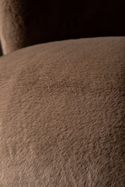Fautieuil Aphrodite Mocca Fur PTMD