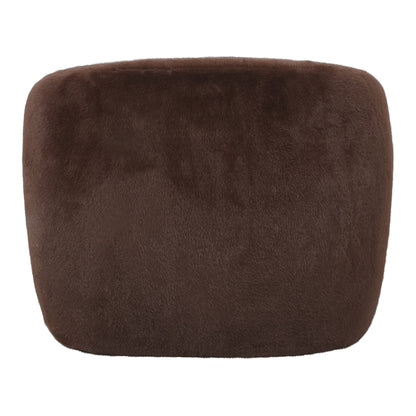 Aphrodite Dark Brown Fauteuil Fur PTMD