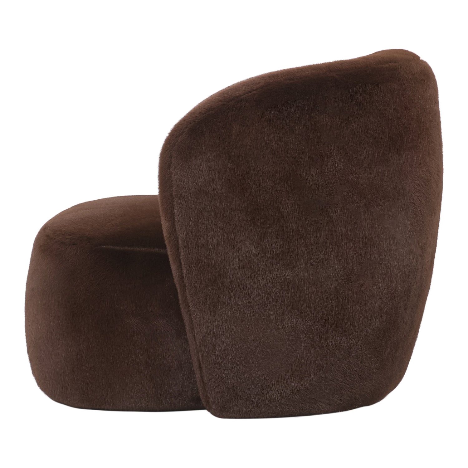 Aphrodite Dark Brown Fauteuil Fur PTMD