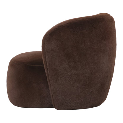 Aphrodite Dark Brown Fauteuil Fur PTMD