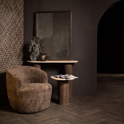 Fauteuil New Grasa Bruin Eden 8 PTMD