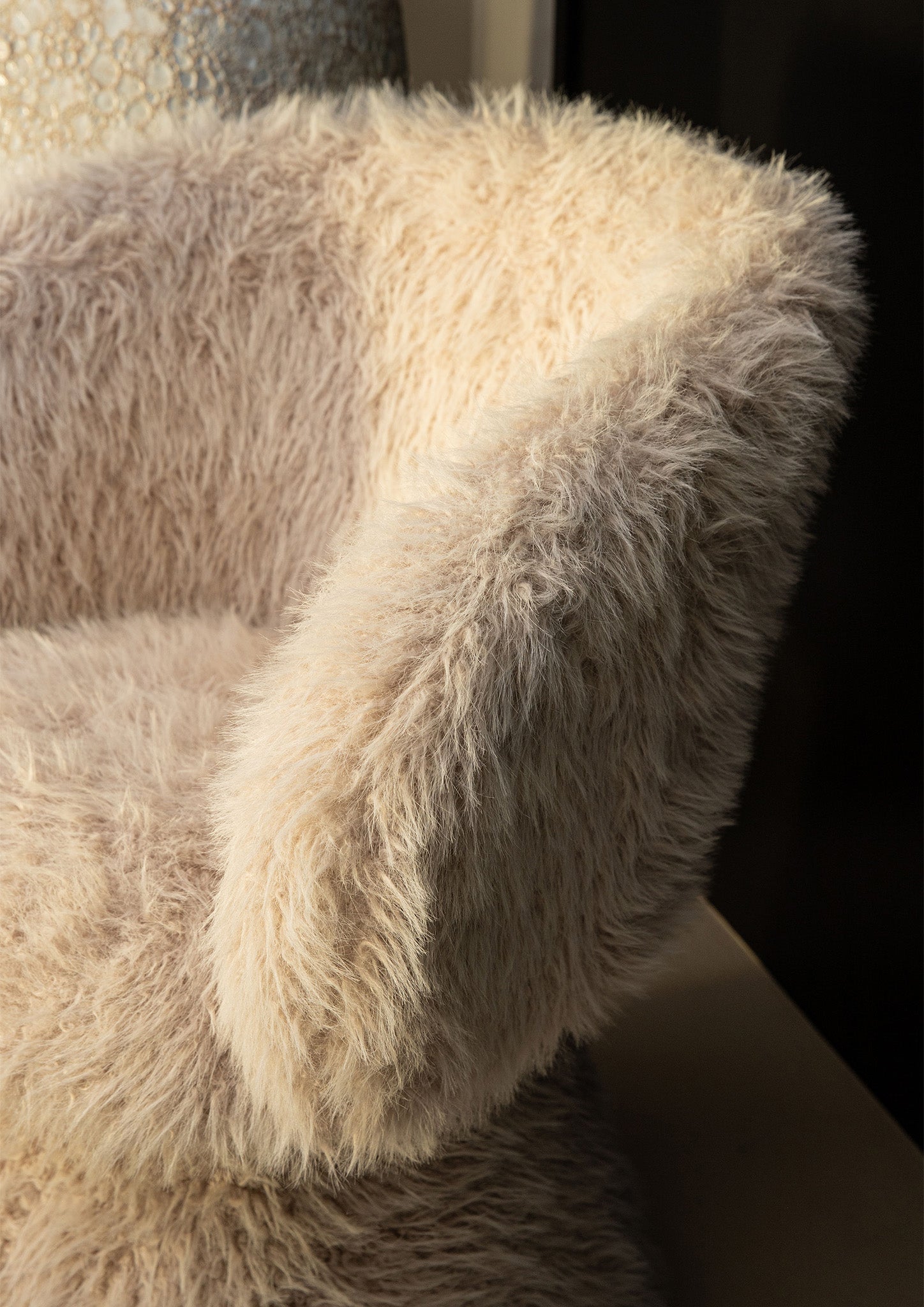 Hermes Beige Dining Chair Hair PTMD