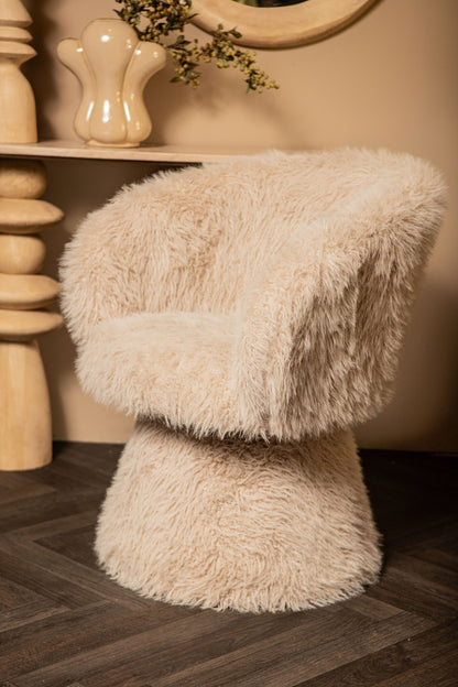 Hermes Cream Dining Chair Eden 3 PTMD