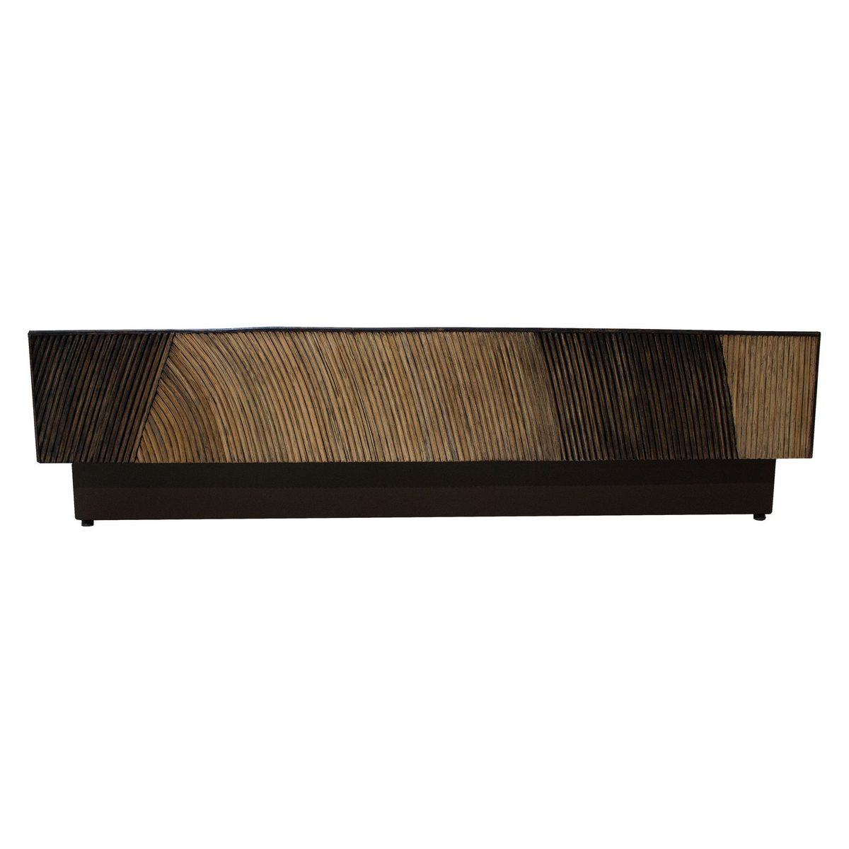 PTMD Casablanca Bruine Salontafel Vierkant 120x120cm
