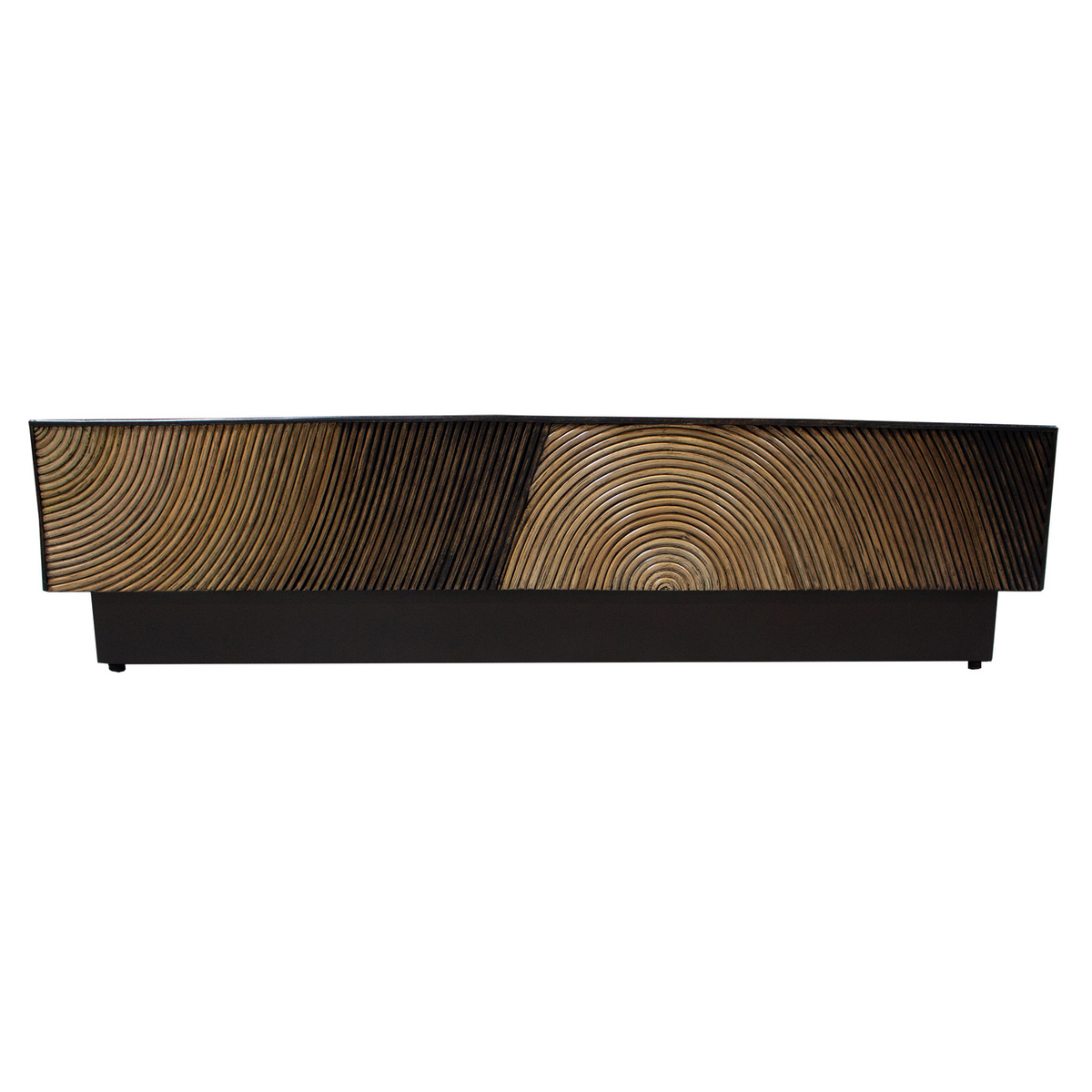 PTMD Casablanca Bruine Salontafel Vierkant 120x120cm