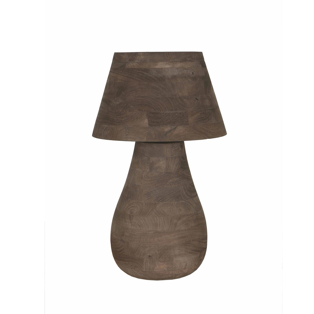 Tafellamp Peake Bruin Mangohout Large PTMD