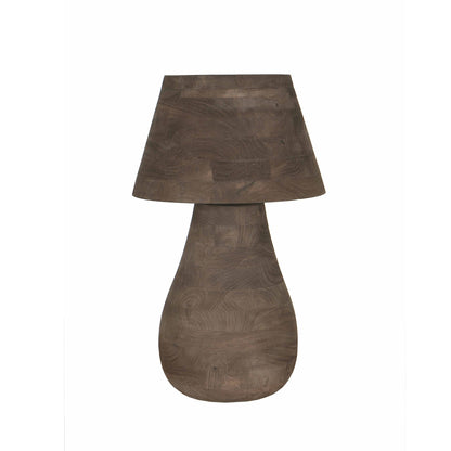 Tafellamp Peake Bruin Mangohout Large PTMD