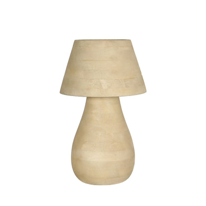 Tafellamp Peake Naturel Mangohout Large PTMD