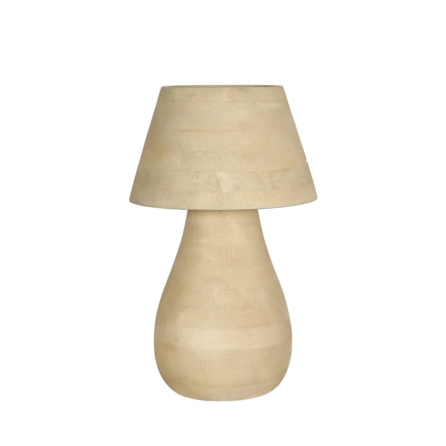 Tafellamp Peake Naturel Mangohout Large PTMD
