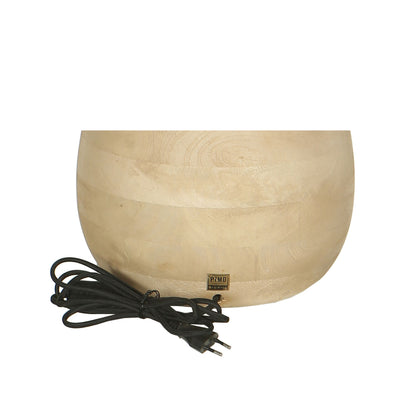 Tafellamp Peake Naturel Mangohout Large PTMD