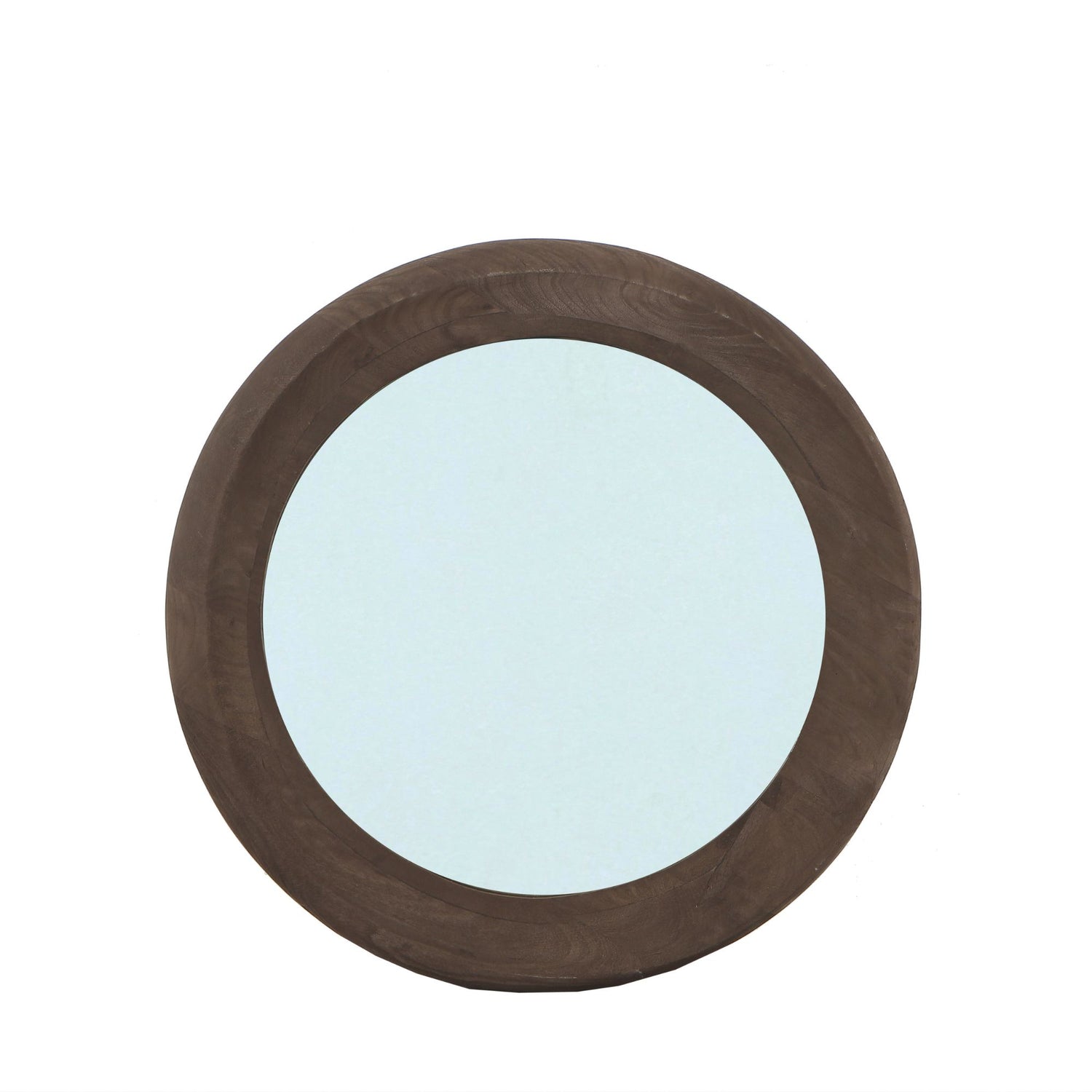 Noam Brown Mango Wood Round Mirror S Dia 70cm x 5cm PTMD