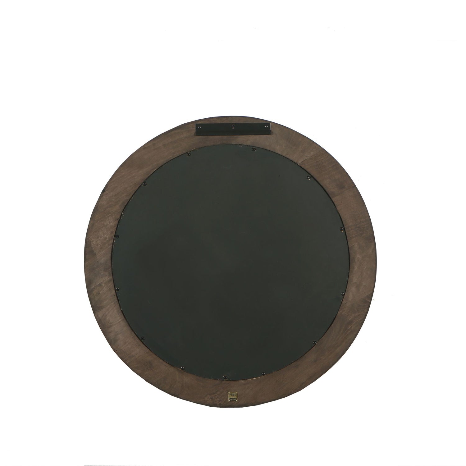 Noam Brown Mango Wood Round Mirror S Dia 70cm x 5cm PTMD