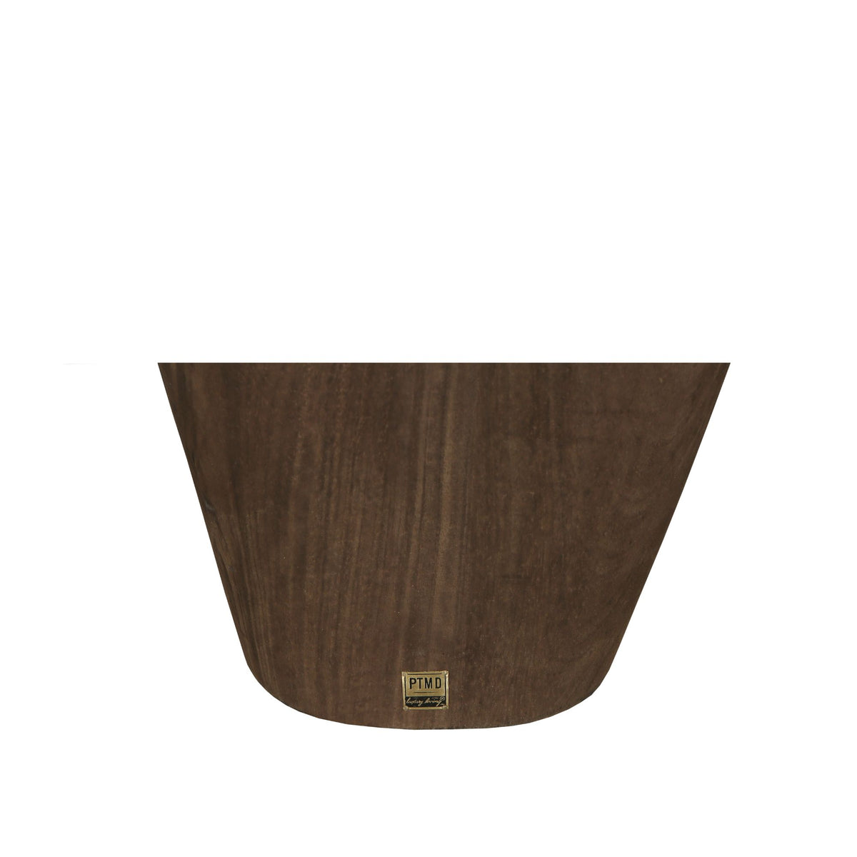 Harshad Brown Mango Wood Side Table Organic PTMD