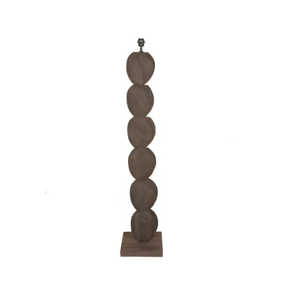Vloerlamp Kodey Brown Mango Wood Base PTMD