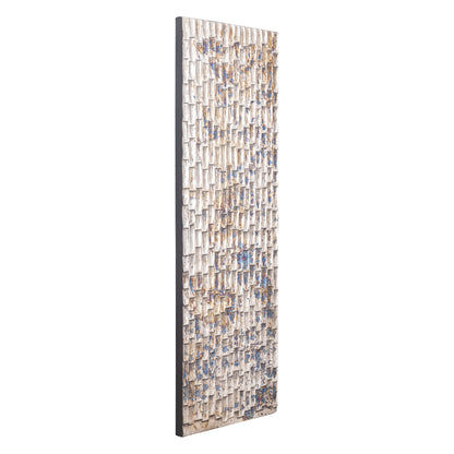 Chadwick Oil Wood Rect Wall Panel Drop Pattern PTMD