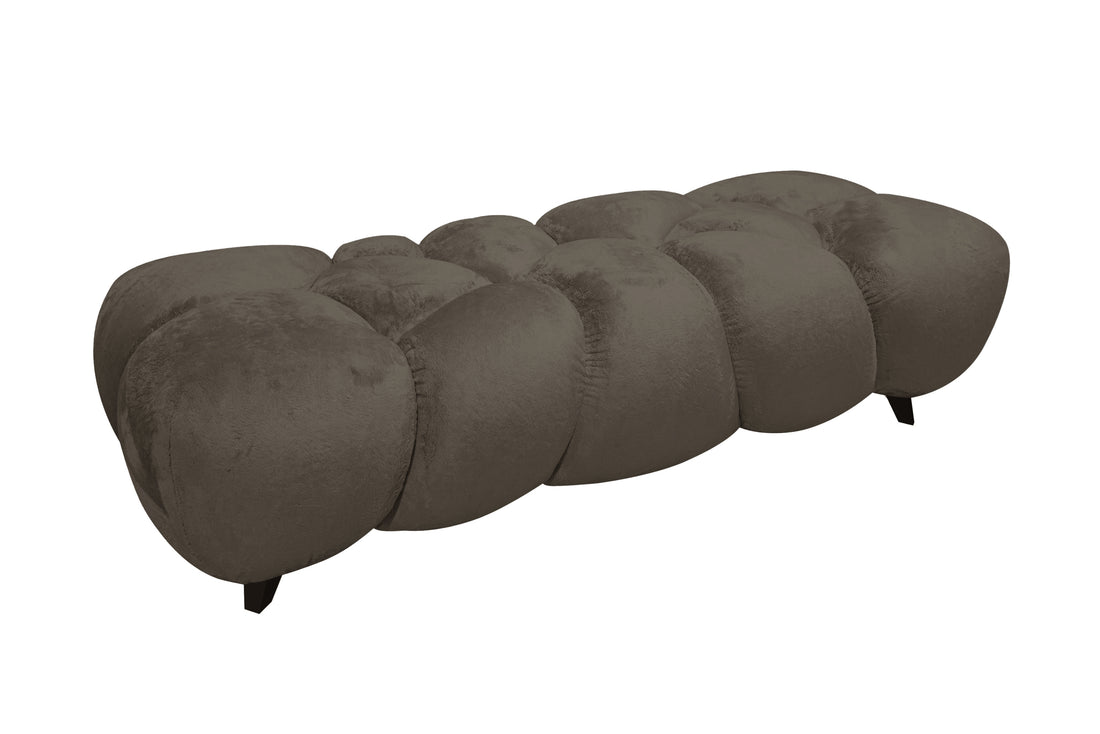 Nubibus Bench Dark Taupe 160.0 x 60.0 x 41.0 cm PTMD