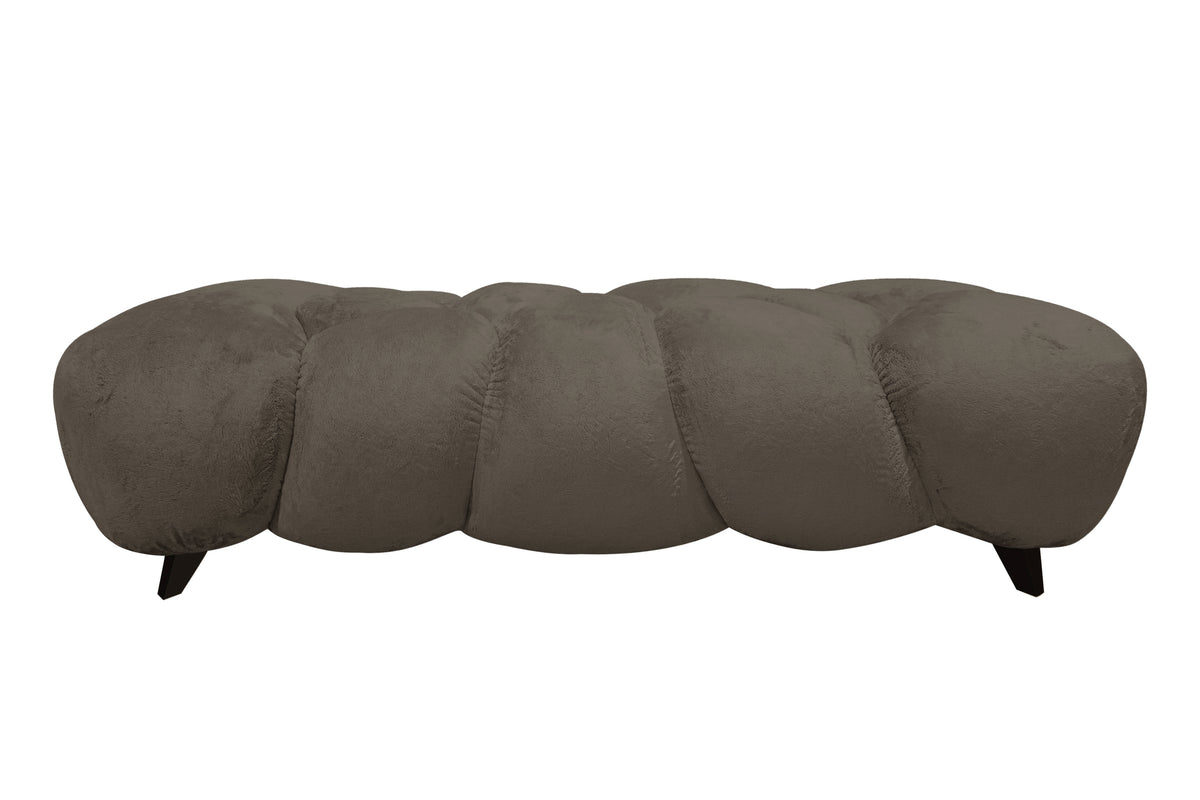 Nubibus Bench Dark Taupe 160.0 x 60.0 x 41.0 cm PTMD