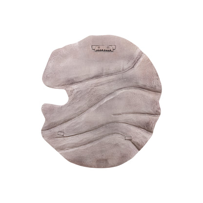Samraj Bronze Casted Alu Wall Panel Wave Structure PTMD