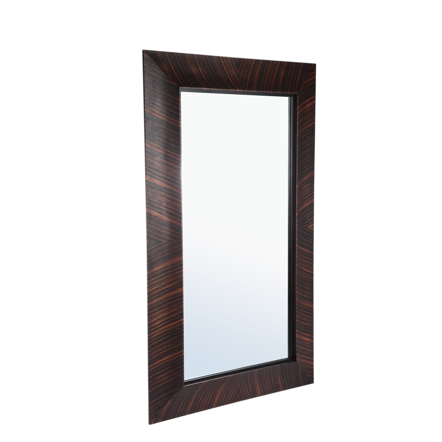 Spiegel Gezzy Bruin Hout Veneer Rechthoek PTMD