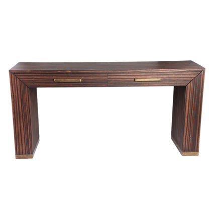 Sidetable / Bureau Tiess Hout 2 Lades PTMD