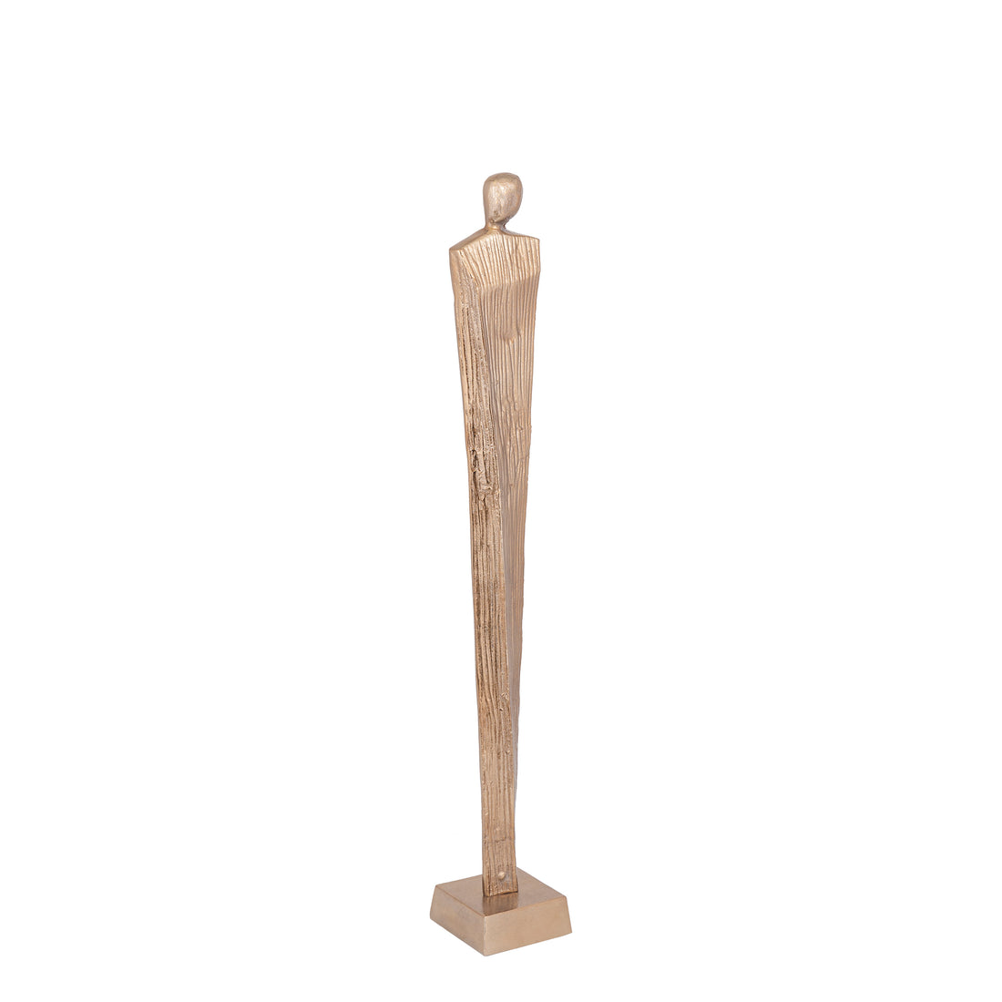 Symon BrownGold Alu Man Shape Statue S PTMD