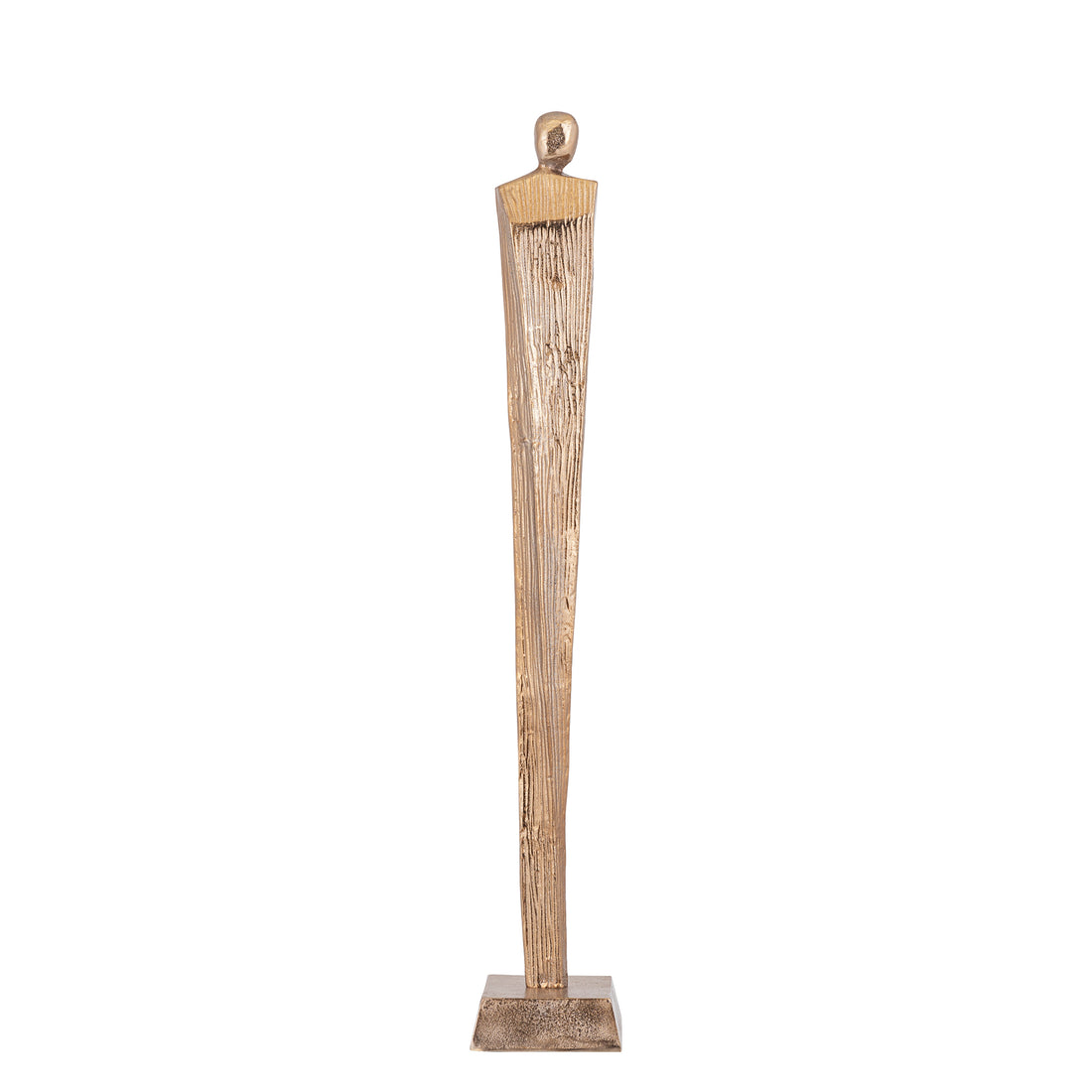 Symon BrownGold Alu Man Shape Statue L PTMD