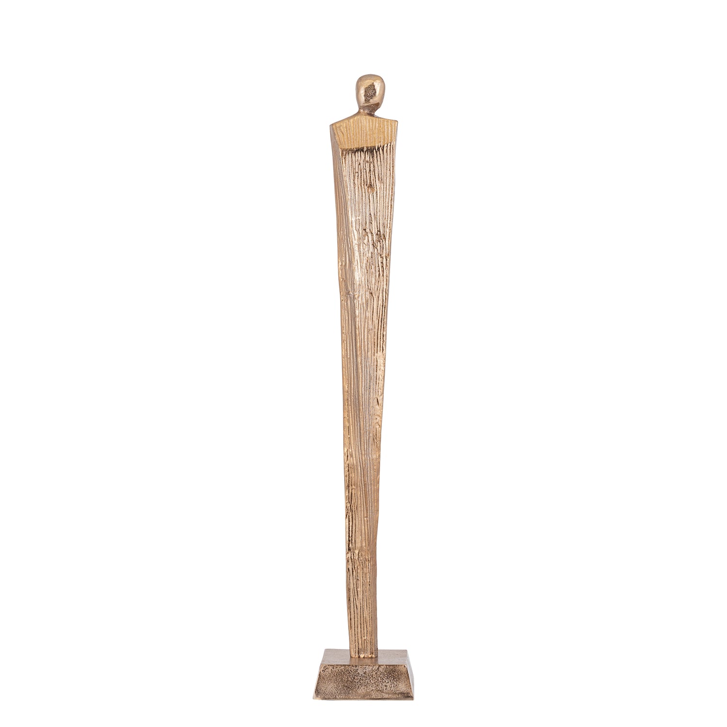 Symon BrownGold Alu Man Shape Statue L PTMD