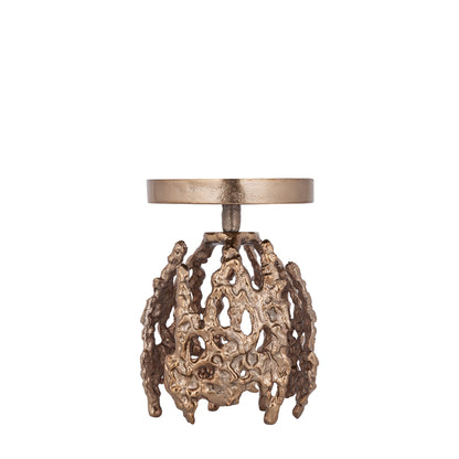 Kandelaar Barrie - 11x11x17cm PTMD