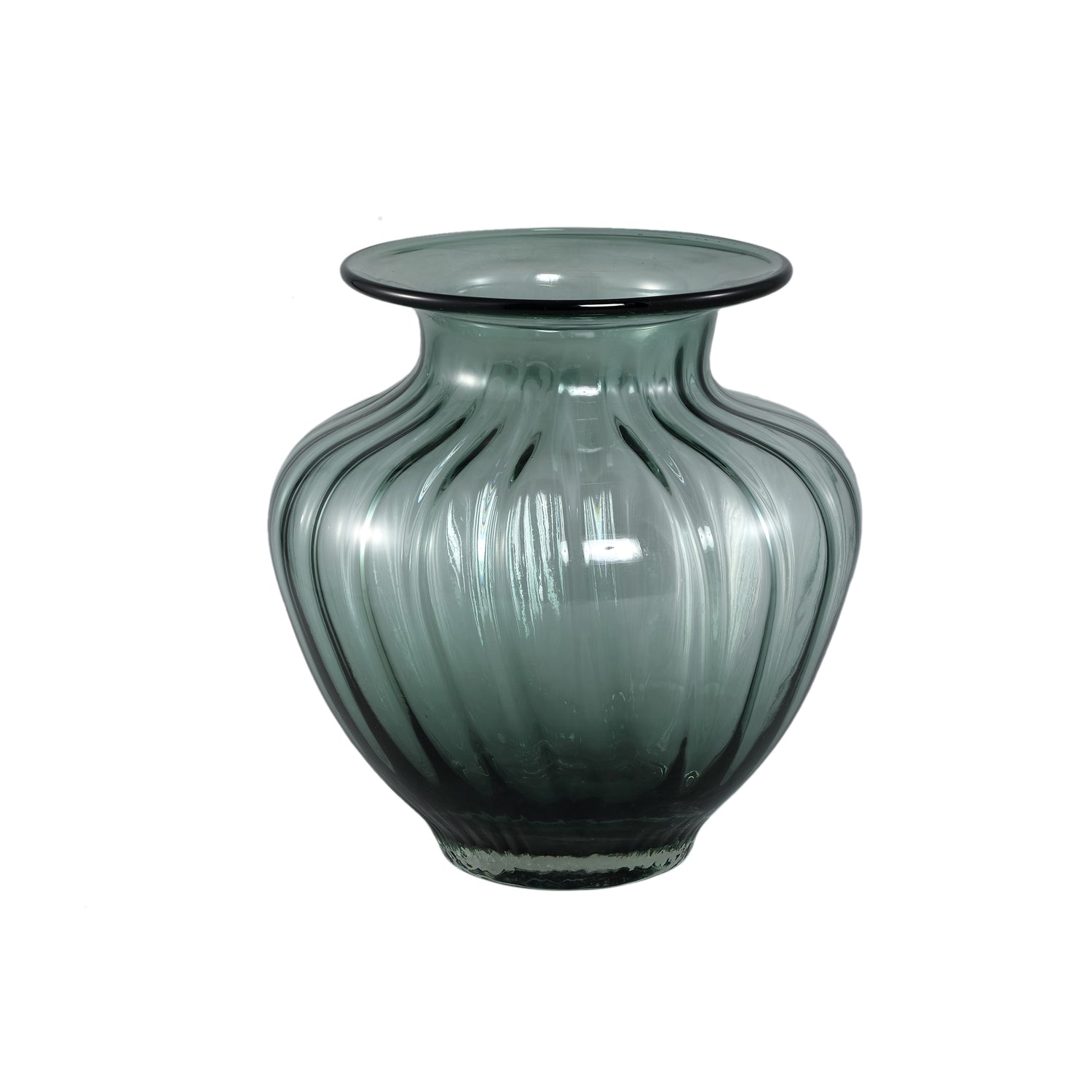 Vaas Marlisha Teal Glas Groot Rond PTMD