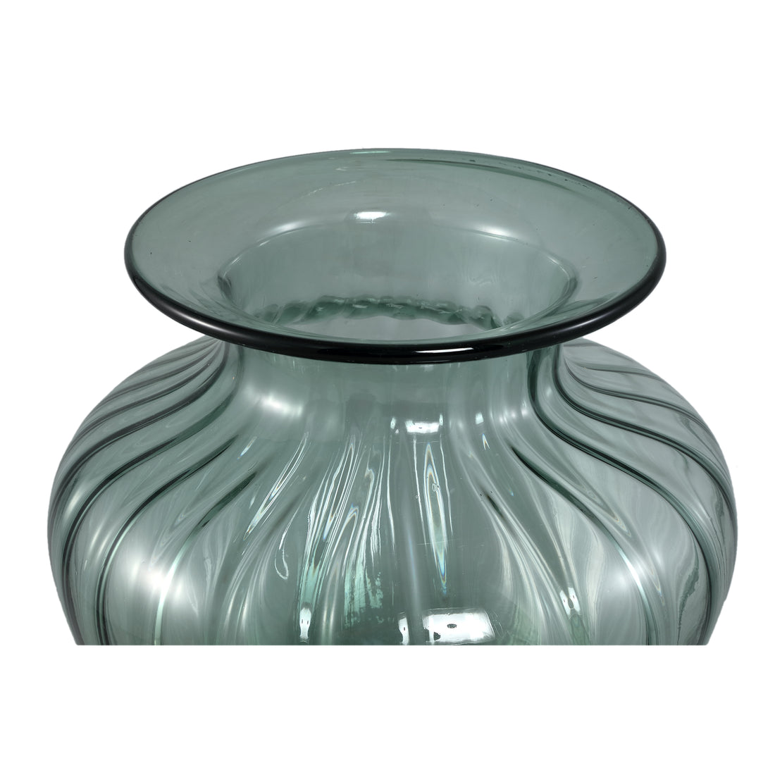 Vaas Marlisha Teal Glas Groot Rond PTMD