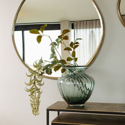 Vaas Marlisha Teal Glas Groot Rond PTMD