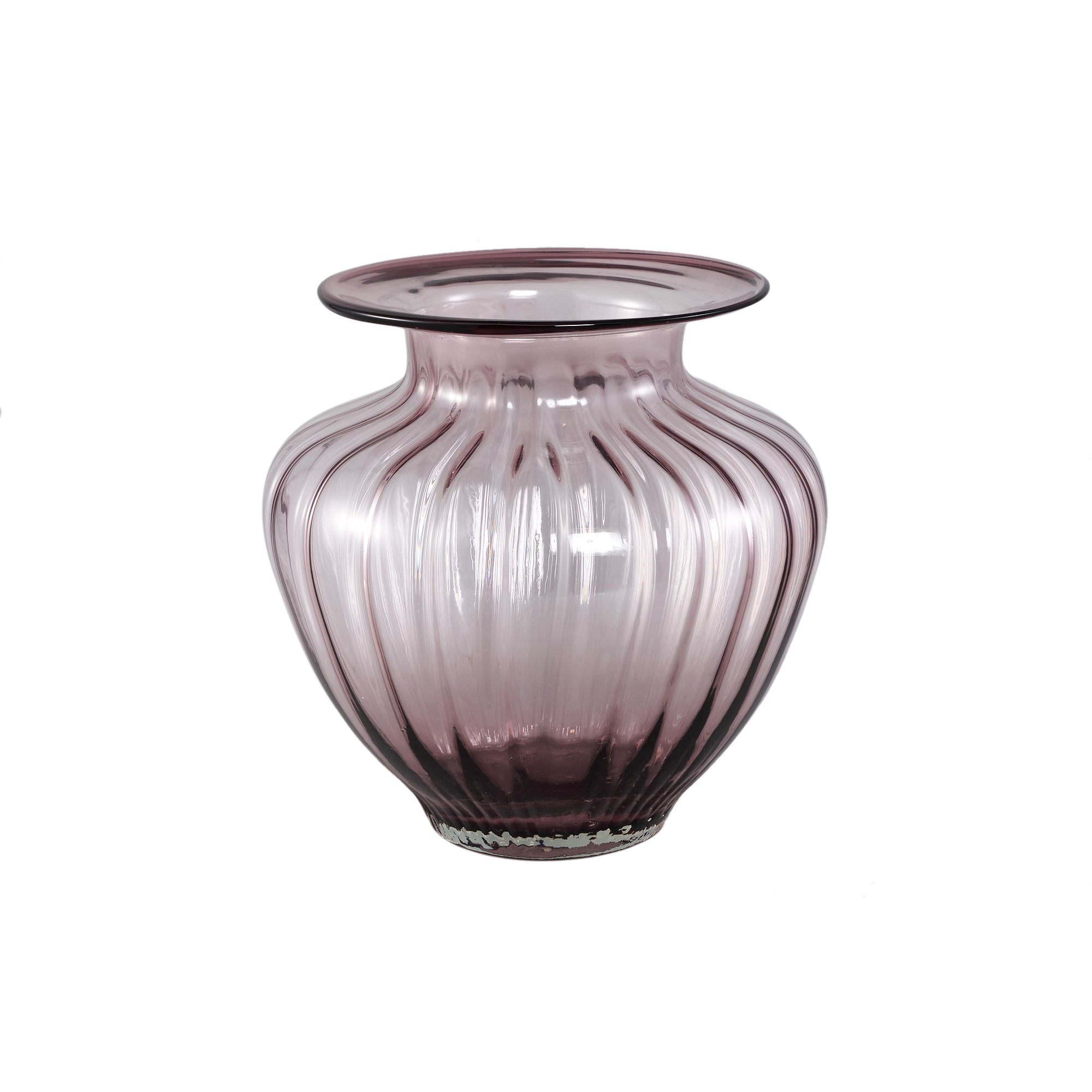 Vaas Marlisha Roze Glas Groot Rond PTMD