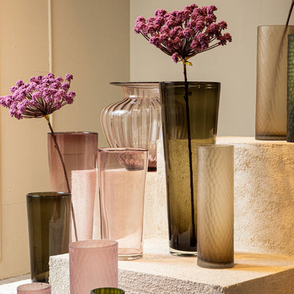 Vaas Marlisha Roze Glas Groot Rond PTMD