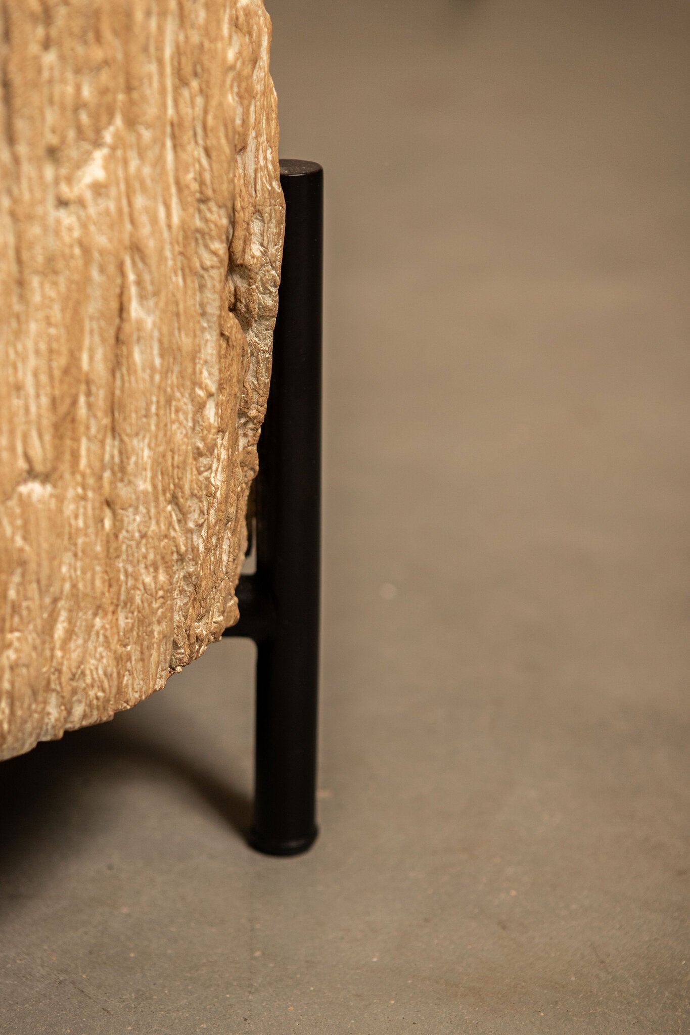 Taly Koffietafel Versteend Hout Naturel Large PTMD