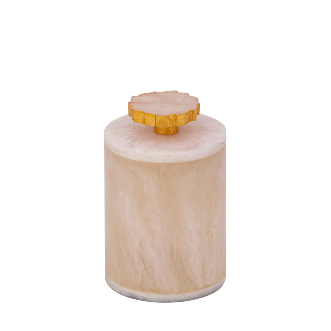 Opbergpot Cayley Rond Wit Set van 2 PTMD