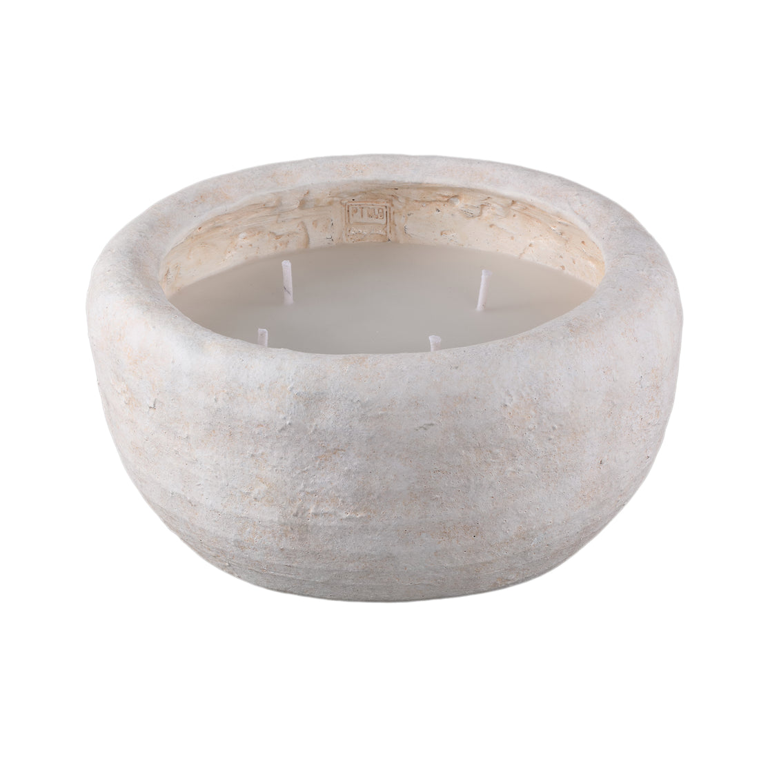 Outdoor Kaars Sarai Wit Cement Rond Extra Large PTMD
