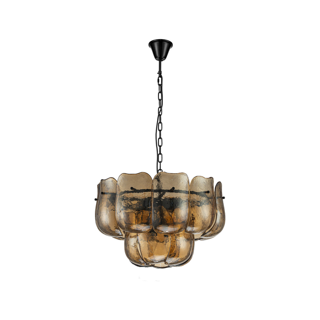 Hanglamp Vila Amber Glas Rond Small PTMD