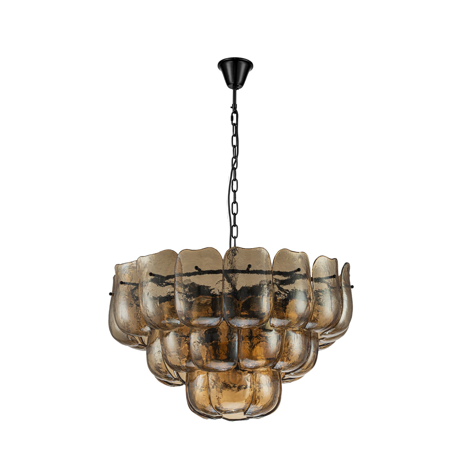 Hanglamp Vila Amber Glas Rond Large PTMD