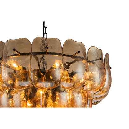 Hanglamp Vila Amber Glas Rond Large PTMD