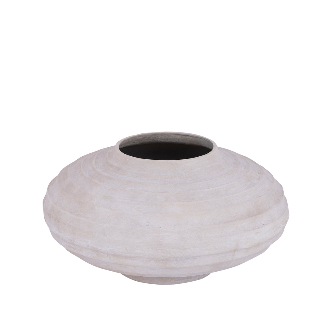 Pot Kody Beige Stone Wash casted alu ribbed pot L PTMD