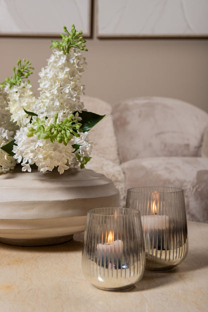 Pot Kody Beige Stone Wash casted alu ribbed pot L PTMD